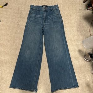 Express Wide Leg Jeans size 4